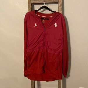 Jordan brand long sleeve Oklahoma pullover